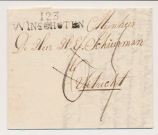 123 WINSCHOTEN - Utrecht 1812 - ...-1852 Prephilately