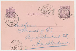 Kleinrondstempel Hippolijtushoef - Wieringen - Amsterdam 1896 - Unclassified