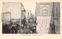 Maroc - MARRAKECH - Rue Du Mellah, Quartier Juif - Ed. E. Limanton 37 - Jewish