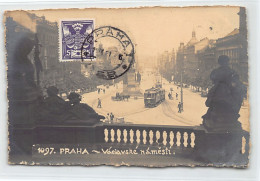 ČESKÁ REP. Czech Rep. - PRAHA - Vaclavske Namesti - FOTO - Tchéquie