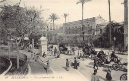 Egypt - ALEXANDRIA - Muhammad Ali Square - Publ. LL Levy 10 - Autres & Non Classés