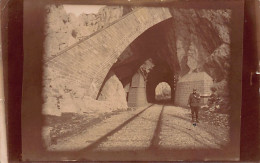 Macedonia - DEMIR KAPIJA - The Iron Gates - The Railway Tunnel - REAL PHOTO Decelber 1915 - Publ. Unknown  - Macédoine Du Nord