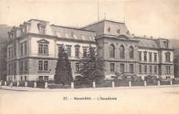 NEUCHÂTEL - L'Académie - Ed. Phototypie Co. Neuchâtel - Neuchâtel