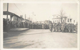 Albania - TIRANA - Parade Of The Garrison In 1932 - REAL PHOTO. - Albanie