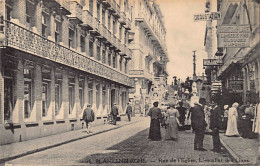 BLANKENBERGE (W. Vl.) Rue De L'église - L'escalier Des Lions - Blankenberge