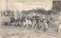 CÔTE D'IVOIRE - Mise à Terre D'une Bille D'acajou - Ed. Inconnu 10 - Ivoorkust