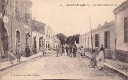 Algérie - JEMMAPES Azzaba - Avenue Saint-Charles - Ed. J. Four 9 - Sonstige & Ohne Zuordnung