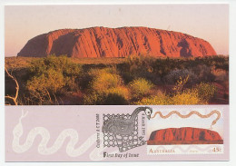 Maximum Card Australia 1993 Uluru - Ayers Rock  - Autres & Non Classés