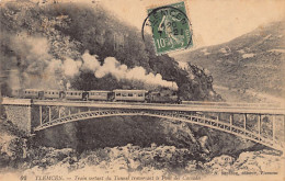 Algérie - TLEMCEN - Train Sortant Du Tunnel Traversant Le Pont Des Cascades - Ed. H. Séréhen 92 - Tlemcen