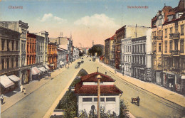 POLSKA Poland - GLIWICE Gleiwitz - Bahnhofstrasse - Pologne