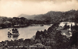 Sri Lanka - KANDY - Lake From Lady Horton's Walk - Publ. Plâté Ltd. 35 - Sri Lanka (Ceylon)
