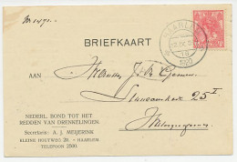 Briefkaart Haarlem 1920 - Ned. Bond Tot Redden Van Drenkelingen - Non Classificati