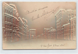 Canada - WINNIPEG (MB) Main Street - EMBOSSED POSTCARD - Winnipeg