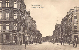 Luxembourg-Ville - Avenue De La Gare - Magasin Volkmann Fritz Pasquoy - Ed. Th. Wirol  - Luxemburg - Town