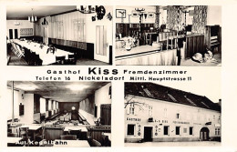 NICKELSDORF (B) Gasthof Kiss Fremdenzimmer, Mittl. Hauptstrasse 11 - Other & Unclassified