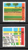 Switzerland, Used, 1997, Michel 1616 - 1617 - Usati