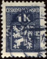 Pays : 464 (Tchécoslovaquie : République)  Yvert Et Tellier N° :   S 2 (o) - Dienstmarken