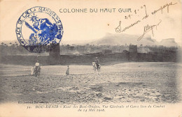 Maroc - BOU DENIB Boudnib - Ksar Des Beni-Ouzien - Vue Géénrale Et Gara Lieu Du Combat Du 14 Mai 1908 - Ed. Boumendil 39 - Other & Unclassified