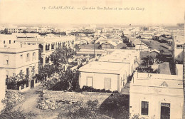 Maroc - CASABLANCA - Quartier Ben Dahan Et Un Coin Du Camp - Ed. Inconnu 13 - Casablanca