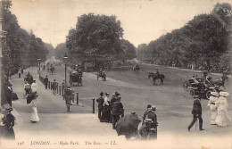 England - LONDON Hyde Park The Row,  Publisher Levy LL. 198 - Otros & Sin Clasificación