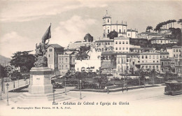 Brasil - RIO DE JANEIRO - Estatua De Cabral E Egreja Da Gloria - Ed. Marc Ferrez 48 - Other & Unclassified