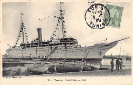 TUNIS - Yacht Dans Le Port - Ed. B.F. 79 - Túnez