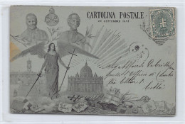 Città Del Vaticano - Papa Pio IX - Papa Leone XIII - XX Settembre 1895 - Vaticano (Ciudad Del)