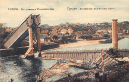 Belarus - GRODNO - The Destroyed Bridge - World War One - Publ. J. & Z. - Weißrussland