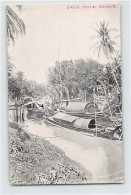 MYANMAR Burma - Creek Scene - ONE CORNER DAMAGED - Publ. Unknown  - Myanmar (Burma)