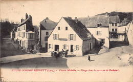 Rochefort-Montagne (63) Coupe Gordon Bennett 1905 - Circuit Michelin - Virage Dans La Traversée De Rochefort - Autres & Non Classés