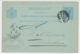 Trein Kleinrondstempel Amsterdam - Winterswijk VI1887 - Lettres & Documents