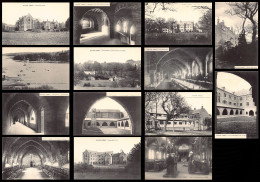 England - RYDE Isle Of Wight - Quarr Abbey - Set Of 14 Postcards - Andere & Zonder Classificatie