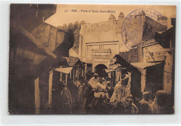 Judaica - MAROC - Fez - Porte Et Souk Siarin-Mellah, Quartier Juif - Ed. Niddam Et Assuline 35 - Judaisme