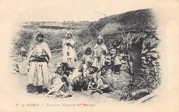 Kabylie - Famille Kabyle Au Gourbi - Ed. Vollenweider 41 - Andere & Zonder Classificatie