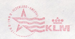 Meter Cover Netherlands 1982 1782 - 1982 200 Years Netherlands - America - KLM - Avions