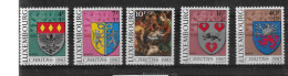 LUXEMBOURG   1036/1040 **    NEUFS SANS CHARNIERE - Unused Stamps