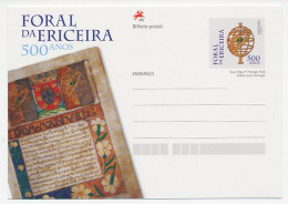 Postal Stationery Portugal 2013 Foral Da Ericeira - Non Classés