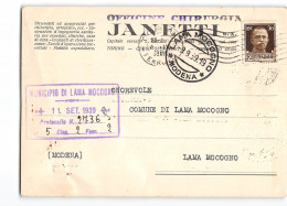 AG2848 OFFICINE CHIRURGIA JANETTI TORINO X LAMA MOCOGNO - Poststempel