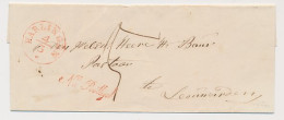 Harlingen - Leeuwarden 1855 - Na Posttijd - ...-1852 Prephilately