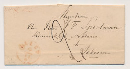 Hulst - Lokeren Belgie 1856 Grensverkeer Pays-Bas Par St.Nicolas - ...-1852 Préphilatélie