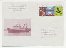 Cover / Cachet Argentina 1976 Arctic Expedition - Walther Herwig - Arktis Expeditionen