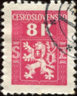 Pays : 464 (Tchécoslovaquie : République)  Yvert Et Tellier N° :   S 7 (o) - Timbres De Service