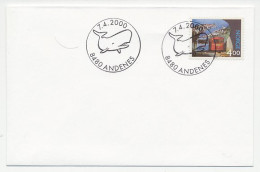 Cover / Postmark Norway 2000 Whale - Other & Unclassified