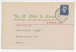 Firma Briefkaart Kapelle 1949 - Textiel / Meubels - Unclassified