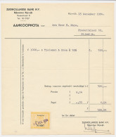 Beursbelasting 70 CENT Den 19.. - Rijswijk 1954 - Revenue Stamps