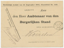 Naamstempel Kamerik 1885 - Storia Postale