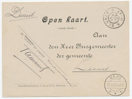 Grootrondstempel Blijham 1909 - Unclassified