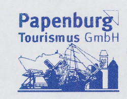 Meter Cut Germany 2006 Lighthouse - Windmill - Ship - Papenburg - Vuurtorens