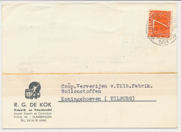 Firma Briefkaart Vlaardingen 1954 - Kuiperij - Vatenhandel - Unclassified
