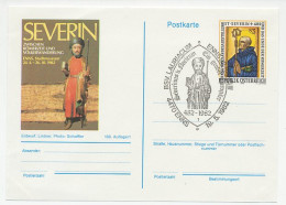 Postal Stationery Austria 1982 St. Severin - Andere & Zonder Classificatie